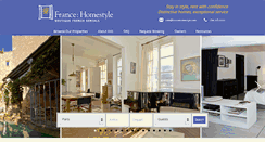 Desktop Screenshot of francehomestyle.com